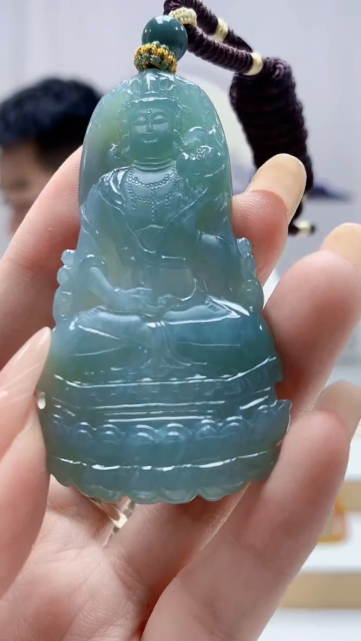 未镶嵌定制翡翠不**y5028DD-毛货挂件