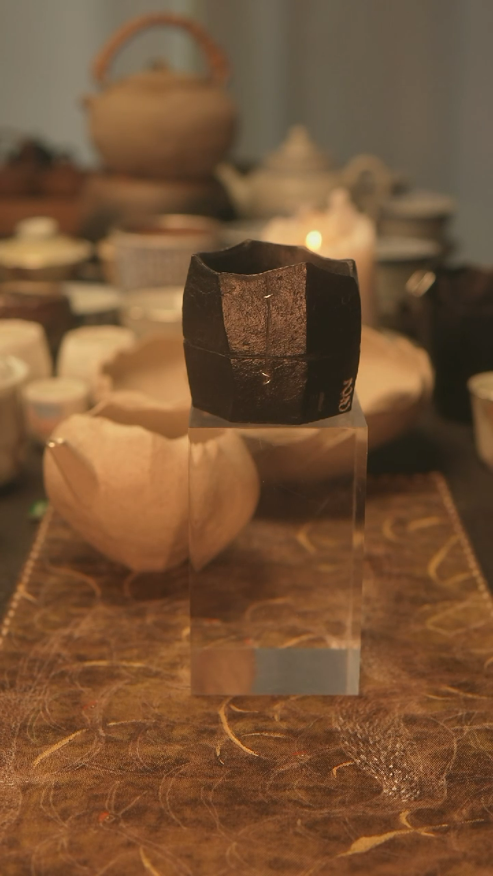 皿之手捏杯三颗银钉