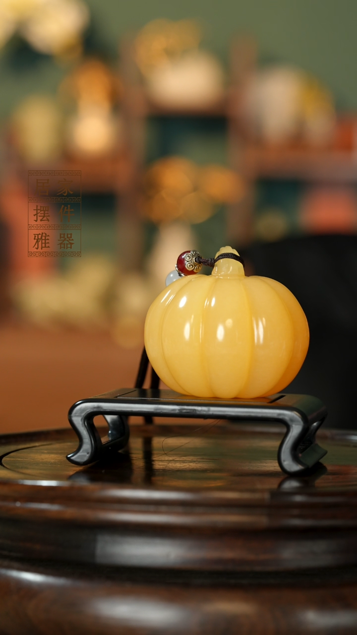 玉《福运南瓜》摆件