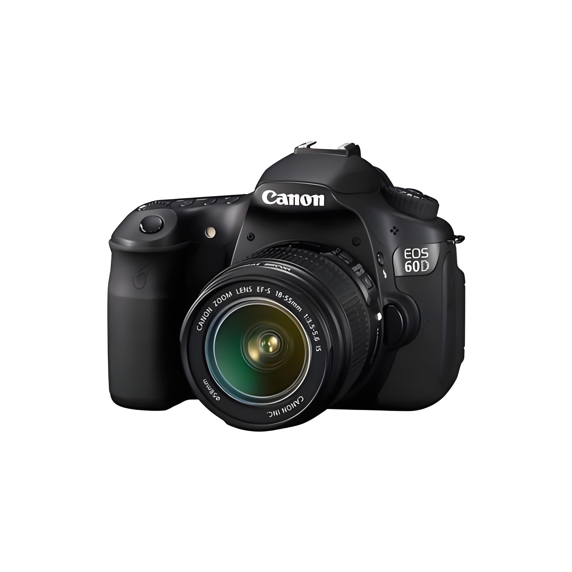 99新 Canon/佳能 60D高清旅游家用可拍证件照数码单反照相机黑色