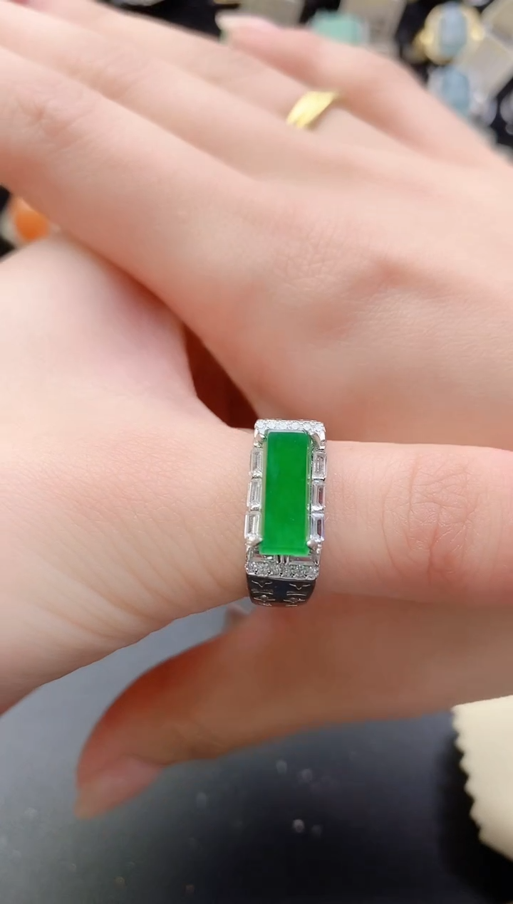 【闪购商品】翡翠戒指银S925镶嵌121212