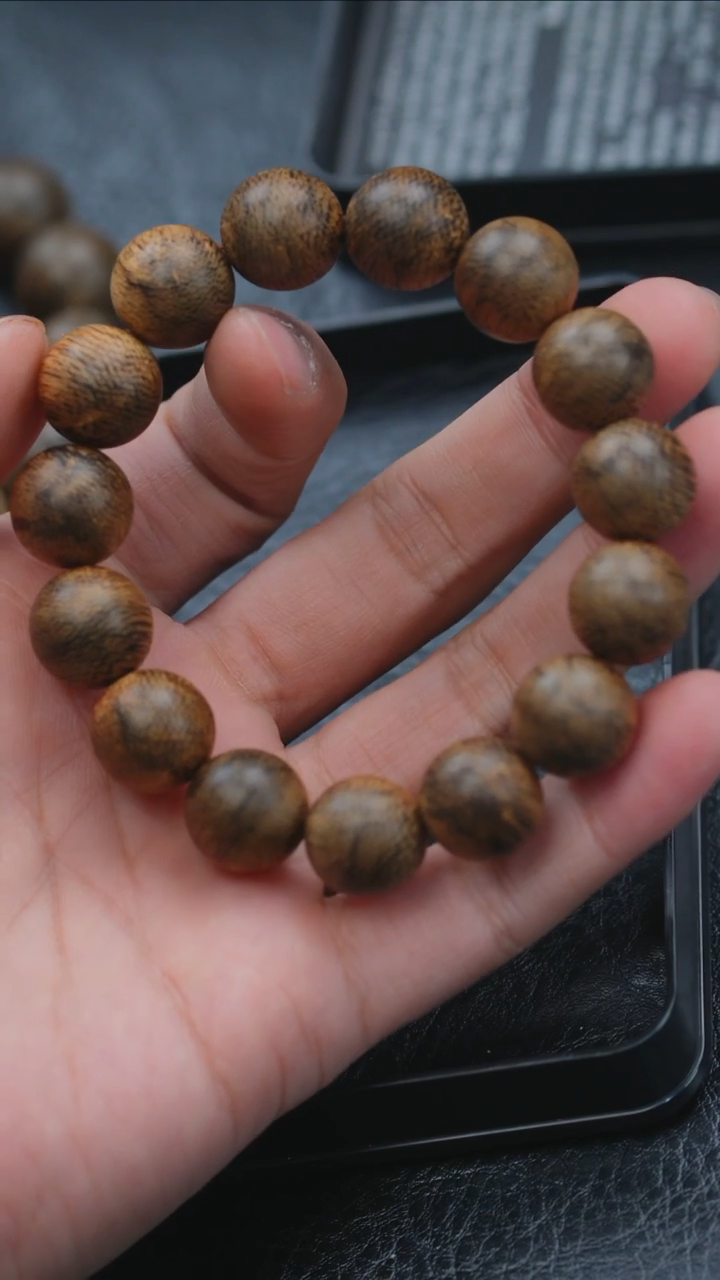 【闪购商品】沉香手串达拉干老料单圈