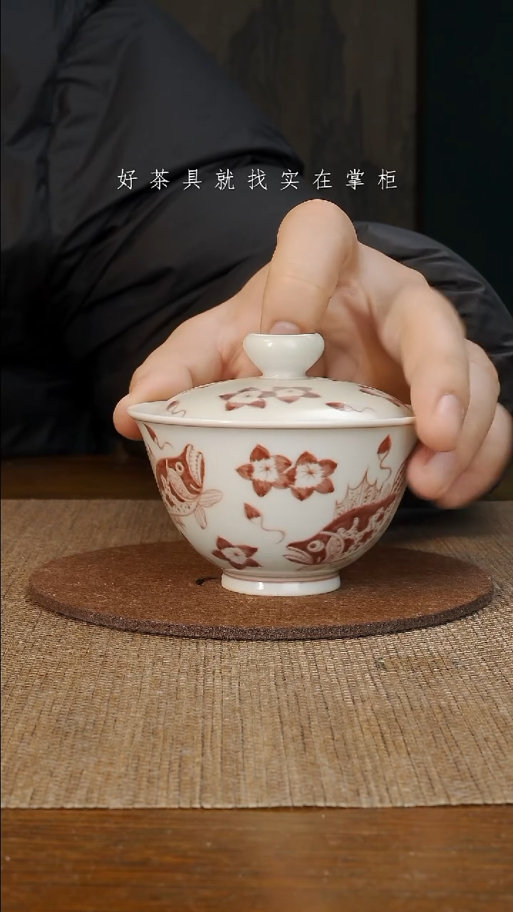 【闪购商品】杯子景德镇手工手绘茶具大器宛成