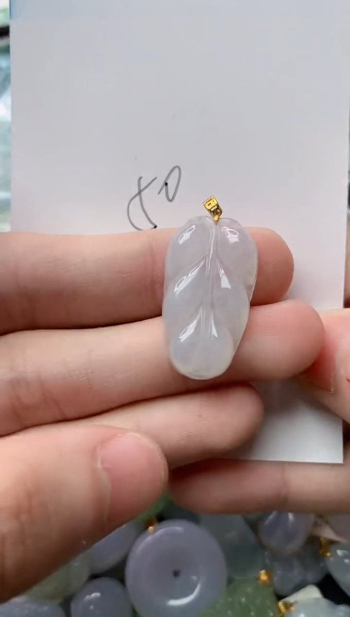 【闪购商品】翡翠颈饰18K金镶嵌31..........