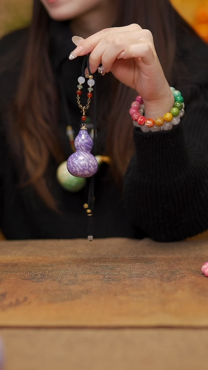 【闪购商品】92宴禾堂大漆脖挂葫芦68