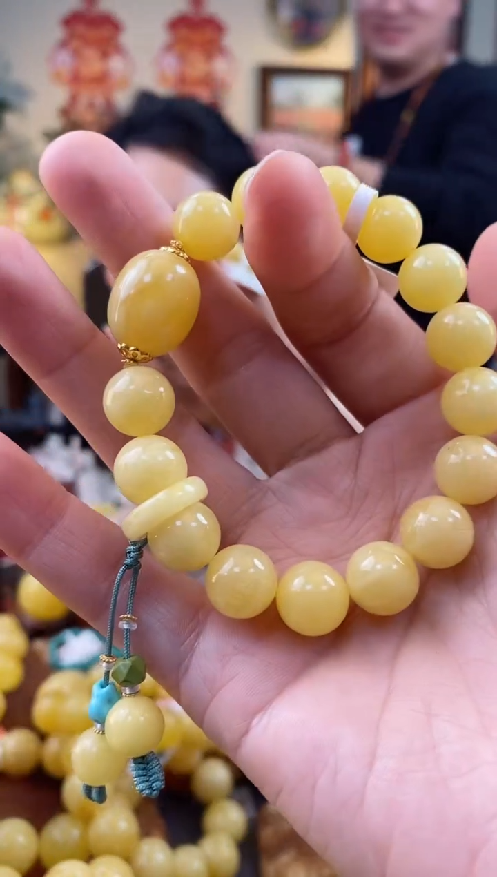 【闪购商品】蜜蜡手串未镶嵌手串