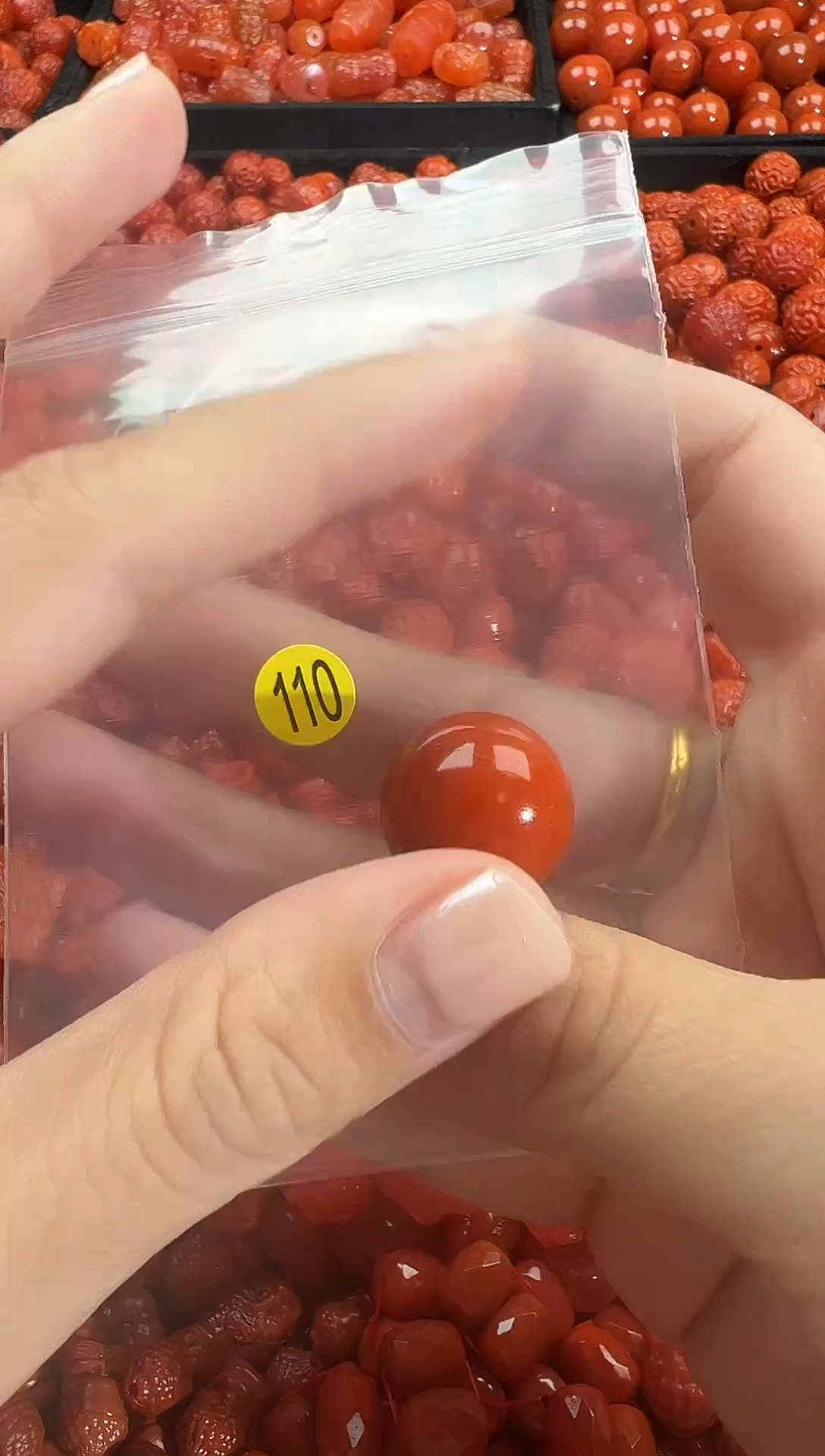 颈饰未镶嵌南红玛瑙11