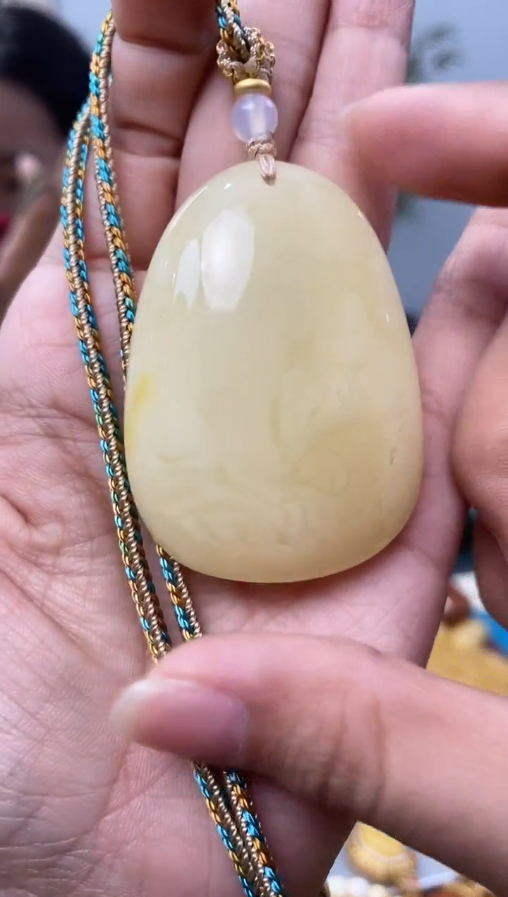 【闪购商品】琥珀裸石未镶嵌天然琥珀蜜蜡水滴