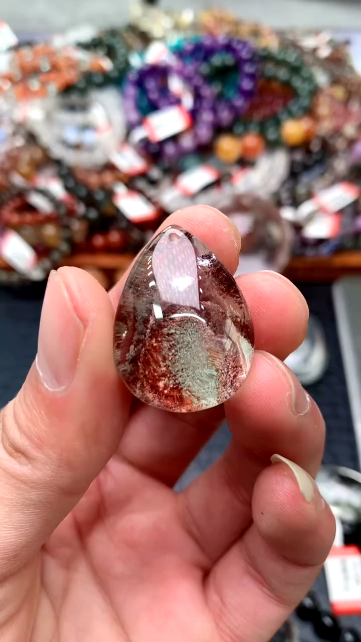 【闪购商品】水晶吊坠(赠链)未镶嵌8