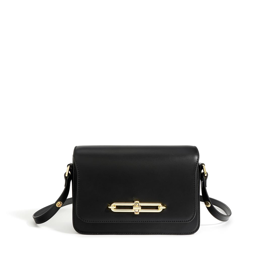 佑一【工厂直销】ZG-F-9530-黑色轻奢时尚百搭气质女包