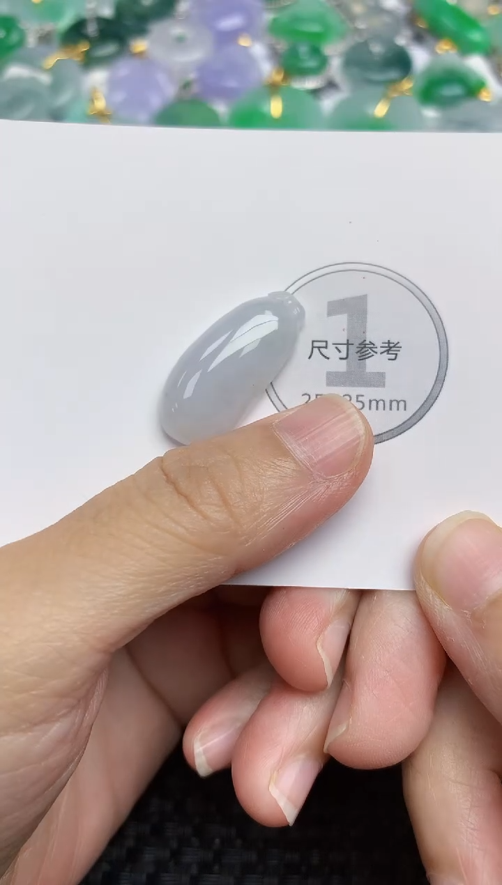 颈饰未镶嵌翡翠天然缅甸A货翡翠百元以上9元证书费自理