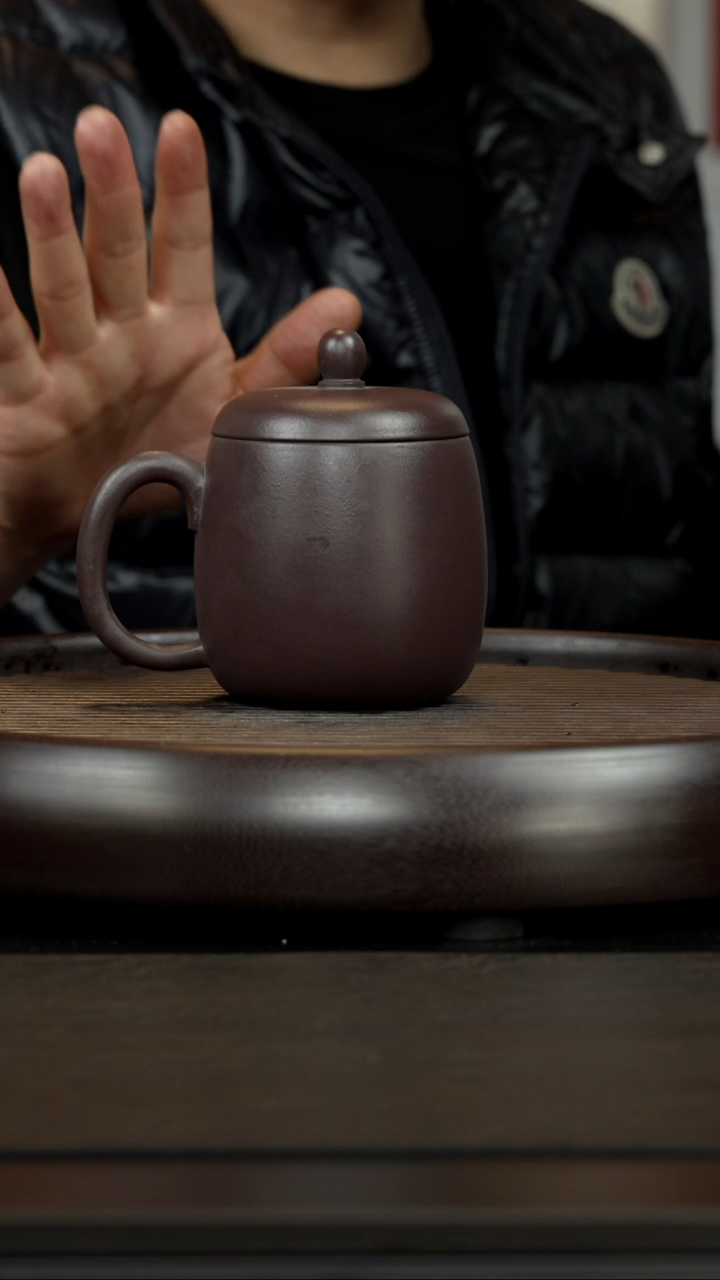 【闪购商品】紫砂茶杯孤品盖杯  紫罗兰