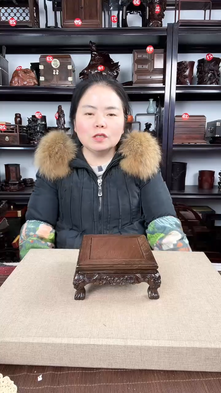 【闪购商品】木905瑕疵老李红木工艺品