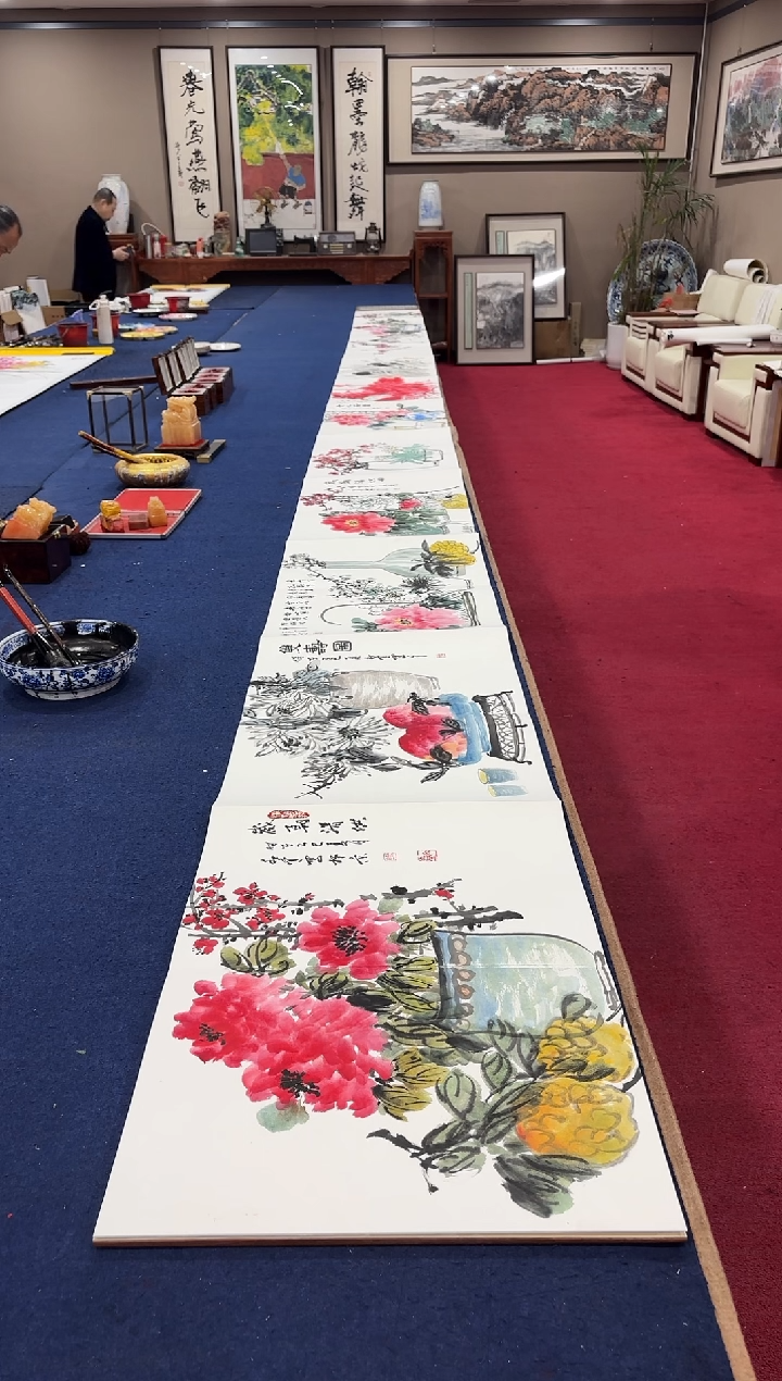 书法蒙 宋秋宜 清供册页