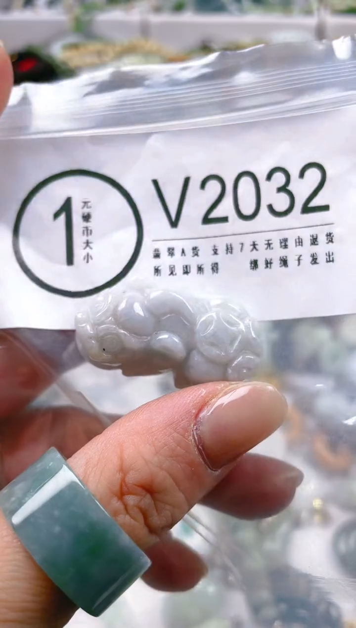 【闪购商品】翡翠颈饰未镶嵌/V/翡翠A货一图一物