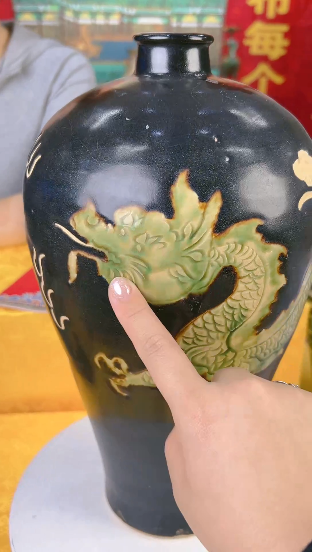 其他颐和园陶瓷摆件B31-7（一比一古法新烧）