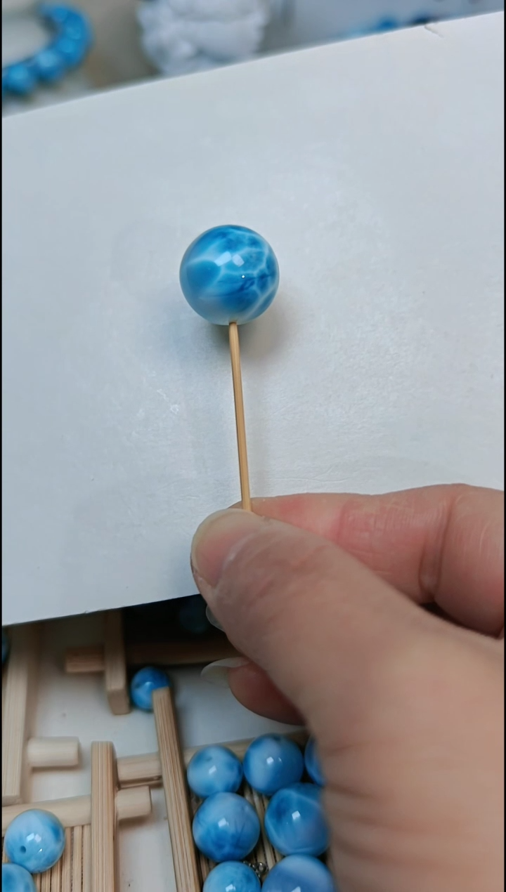 【闪购商品】针钠钙石（海纹石）珠宝半成品未镶嵌多样性发一颗