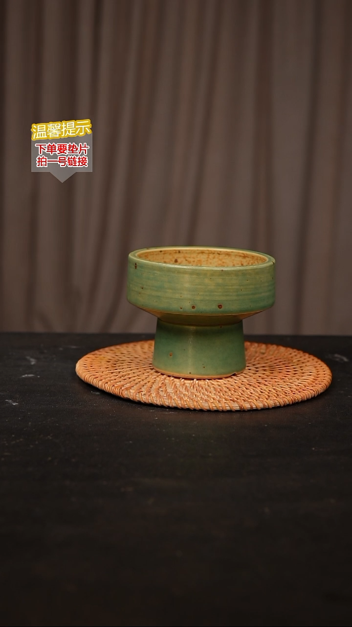 瓷片内口径约  10外高约9