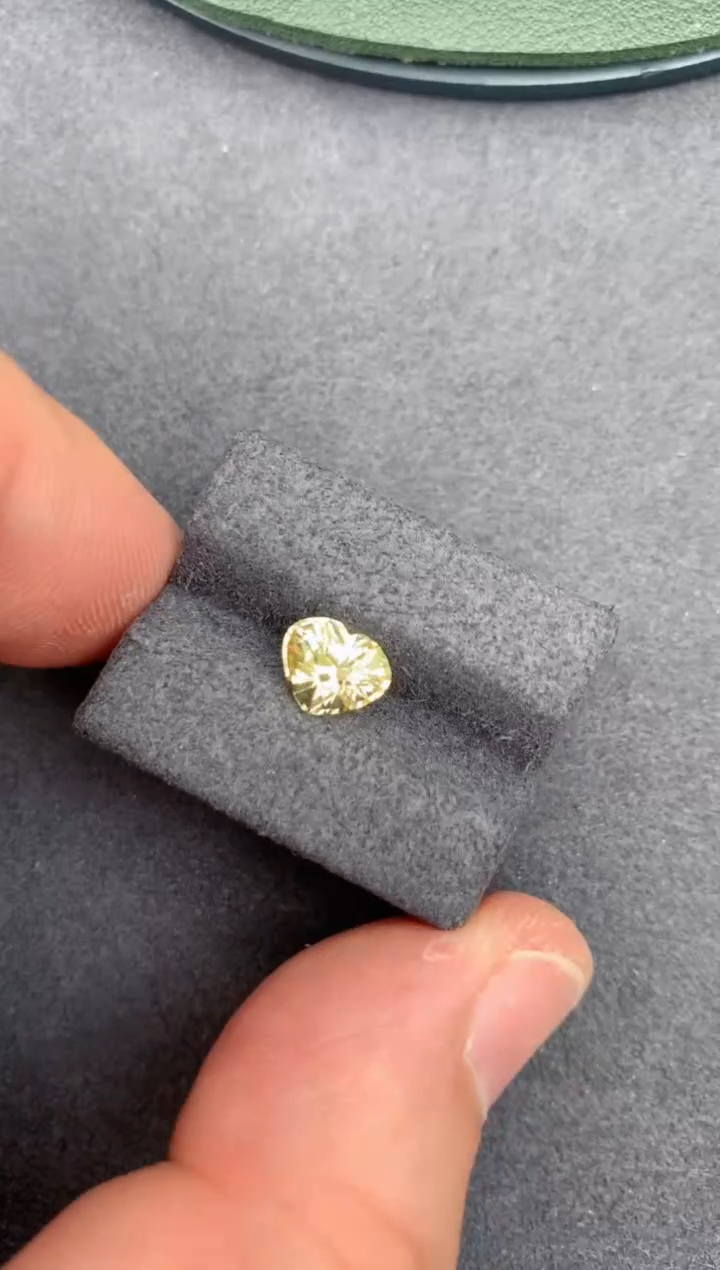 【闪购商品】彩色蓝宝石裸石未镶嵌1.6ct黄蓝宝