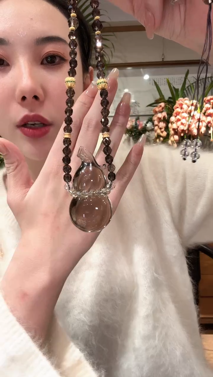 【闪购商品】水晶颈饰未镶嵌国风