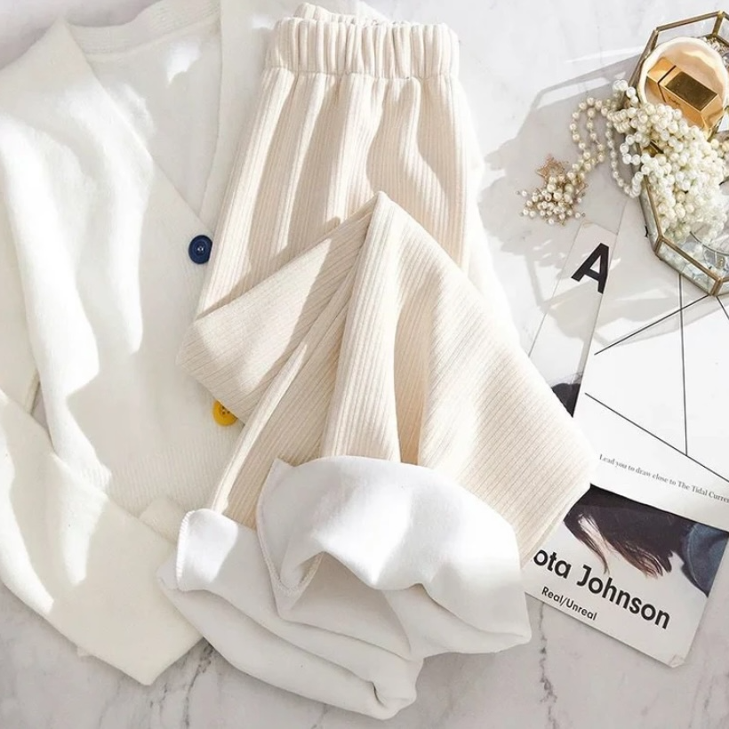 {2251-2260} 新款女式阔腿裤显瘦修身