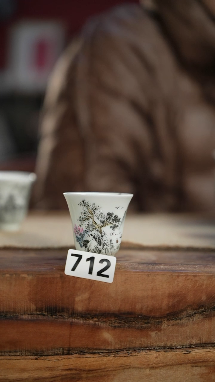 【闪购商品】杯等烟雨陶瓷手作712