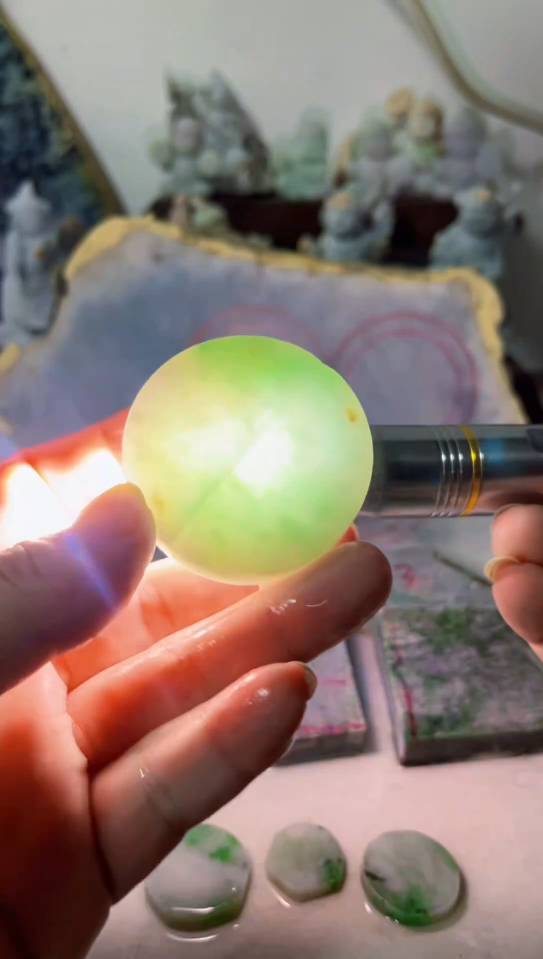 【闪购商品】翡翠吊坠(不含链)未镶嵌A851