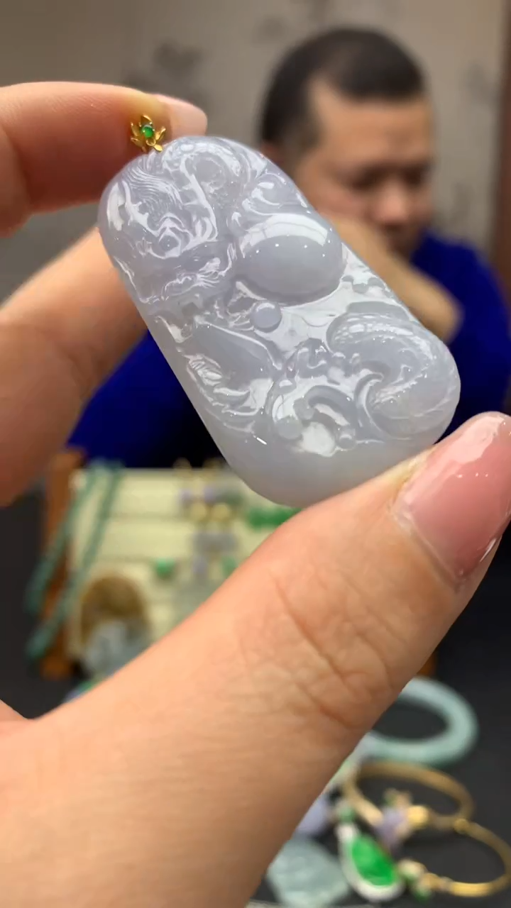 【闪购商品】翡翠颈饰未镶嵌30-天然翡翠