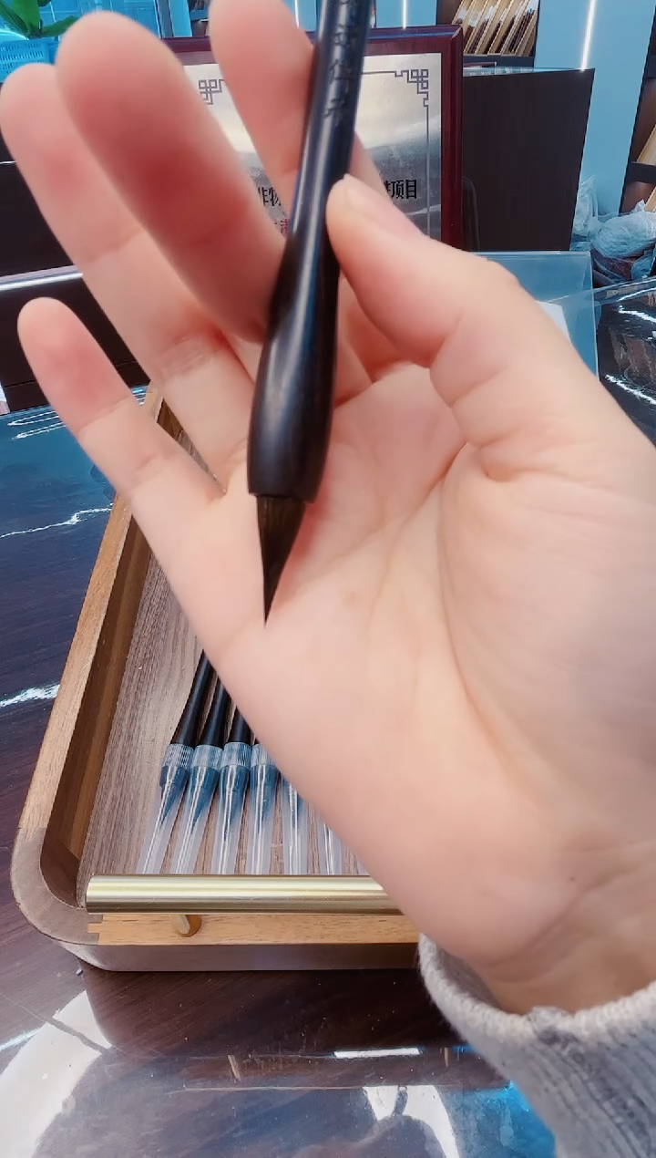 超级福利，乌骓·紫尖鸡距笔 非遗传承10支