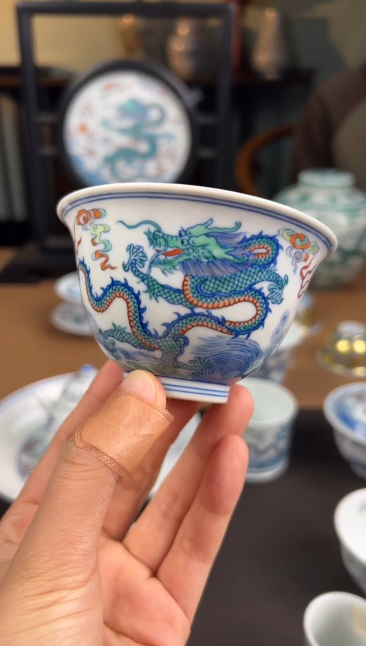 【闪购商品】瓷片               涂杏花