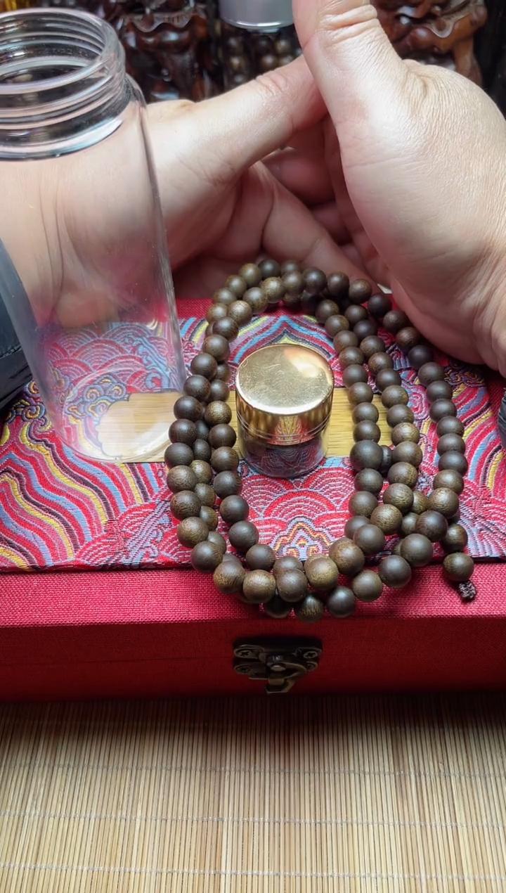 【闪购商品】沉香手串柬埔寨菩萨棋沉水Q08123320