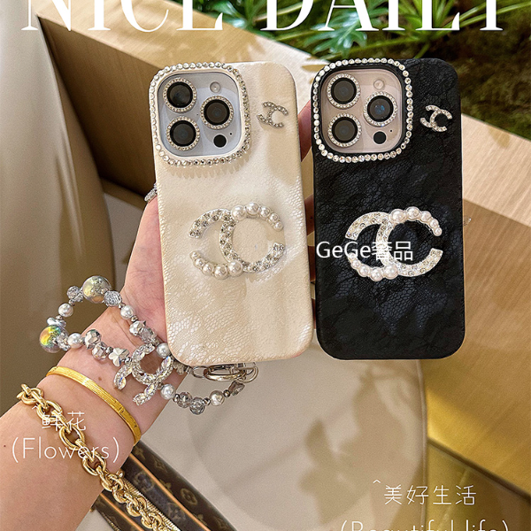 秋冬小香风皮质适用苹果16promax手机壳iphone15/14/13女款12链条