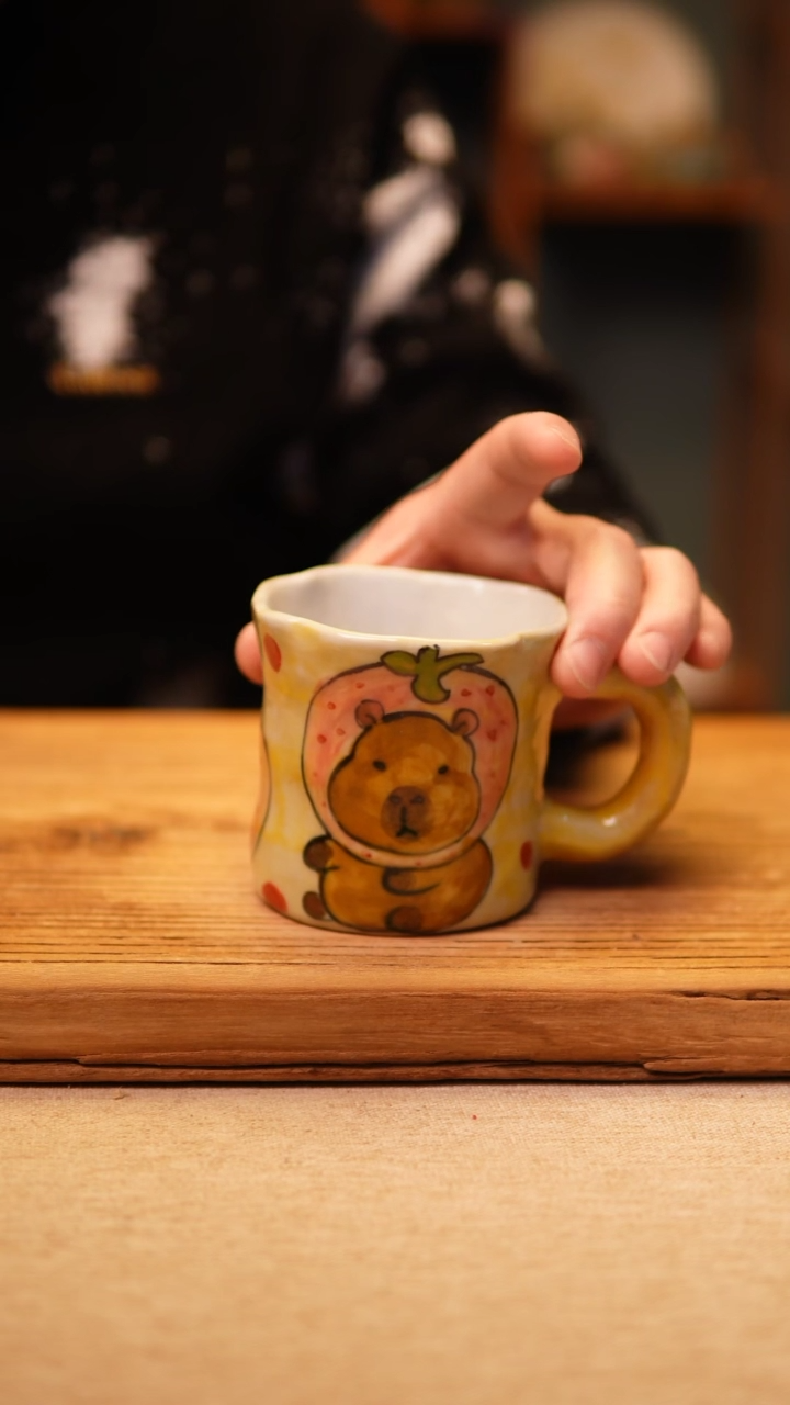 【闪购商品】@@陶园瓷舍@@纯手工手绘@高温釉下彩