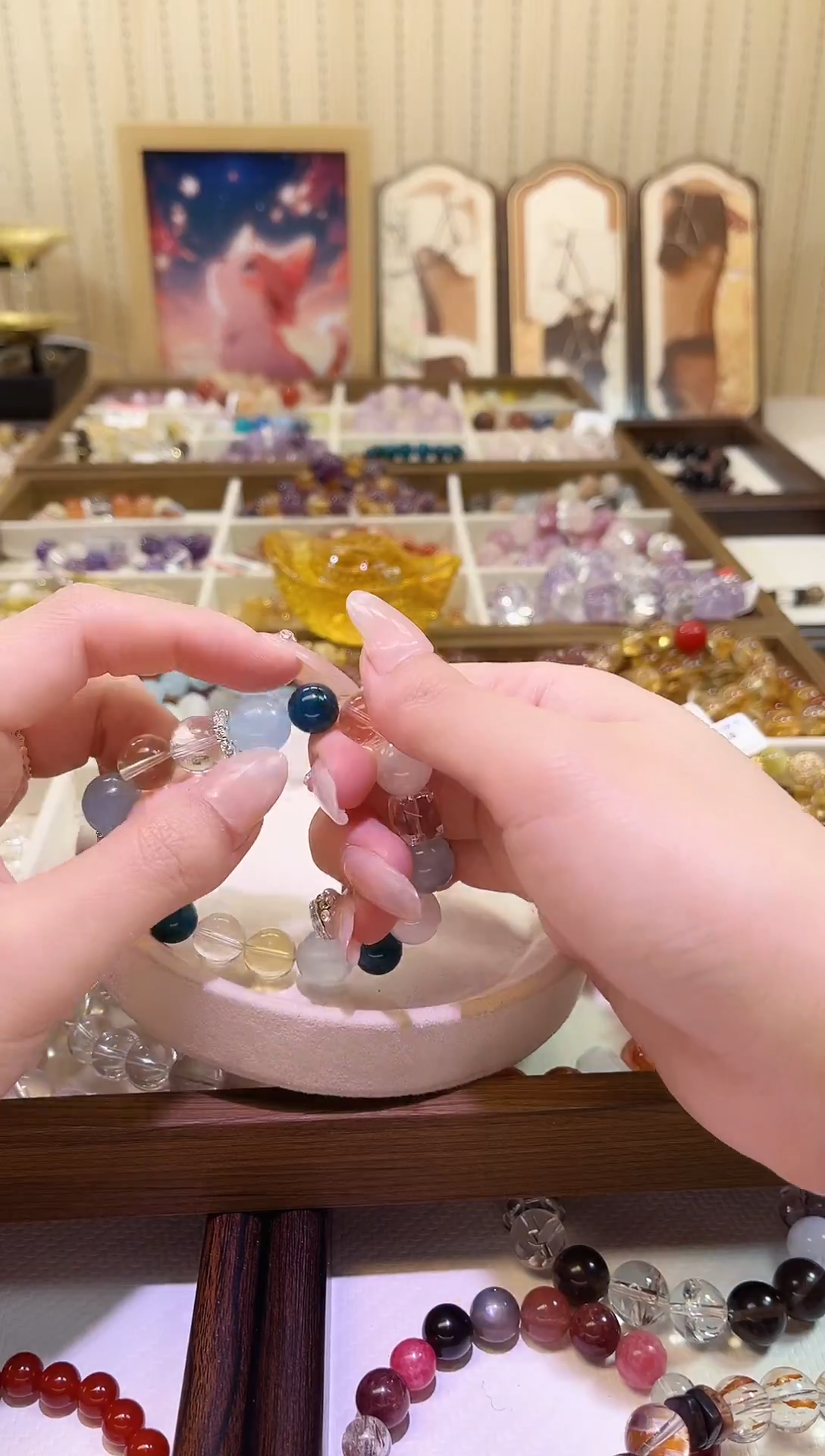 未镶嵌手链水晶5