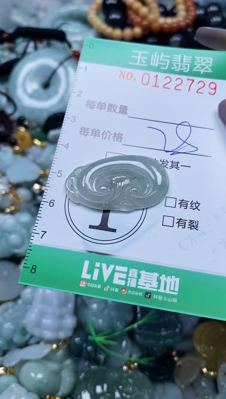 翡翠未镶嵌颈饰闪购0122729