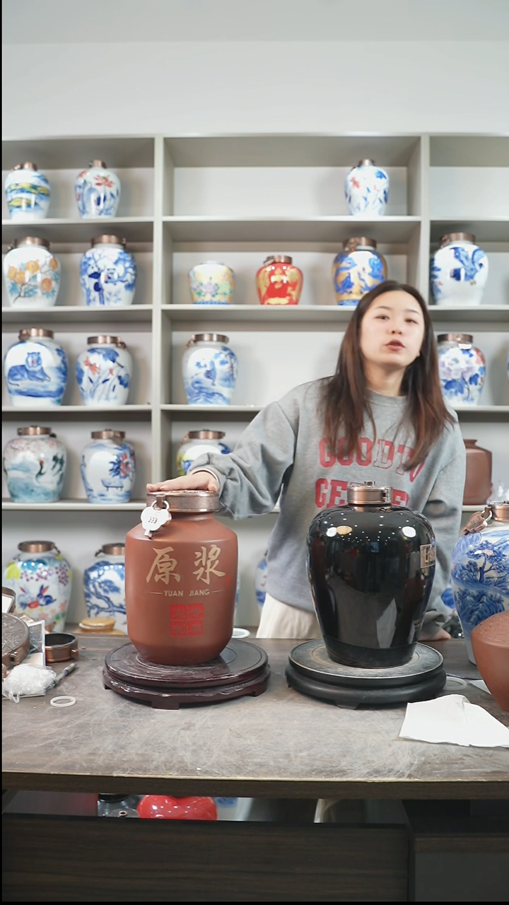 泥塑十斤紫砂带字原浆 