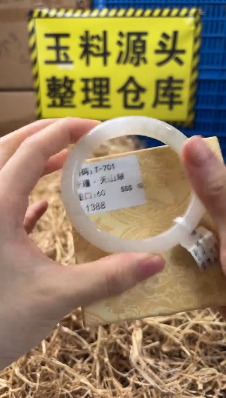 未镶嵌手镯石英质玉T-701