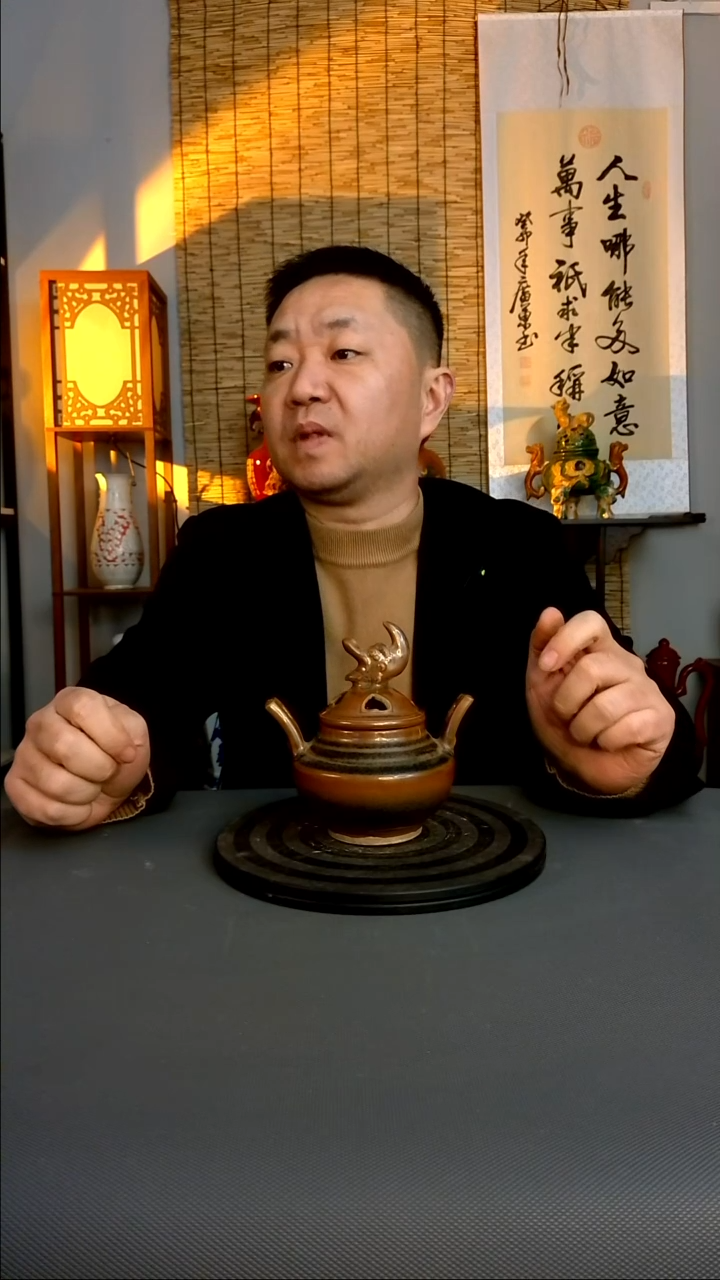 摆件赵*义摆件复古风格瓷器
