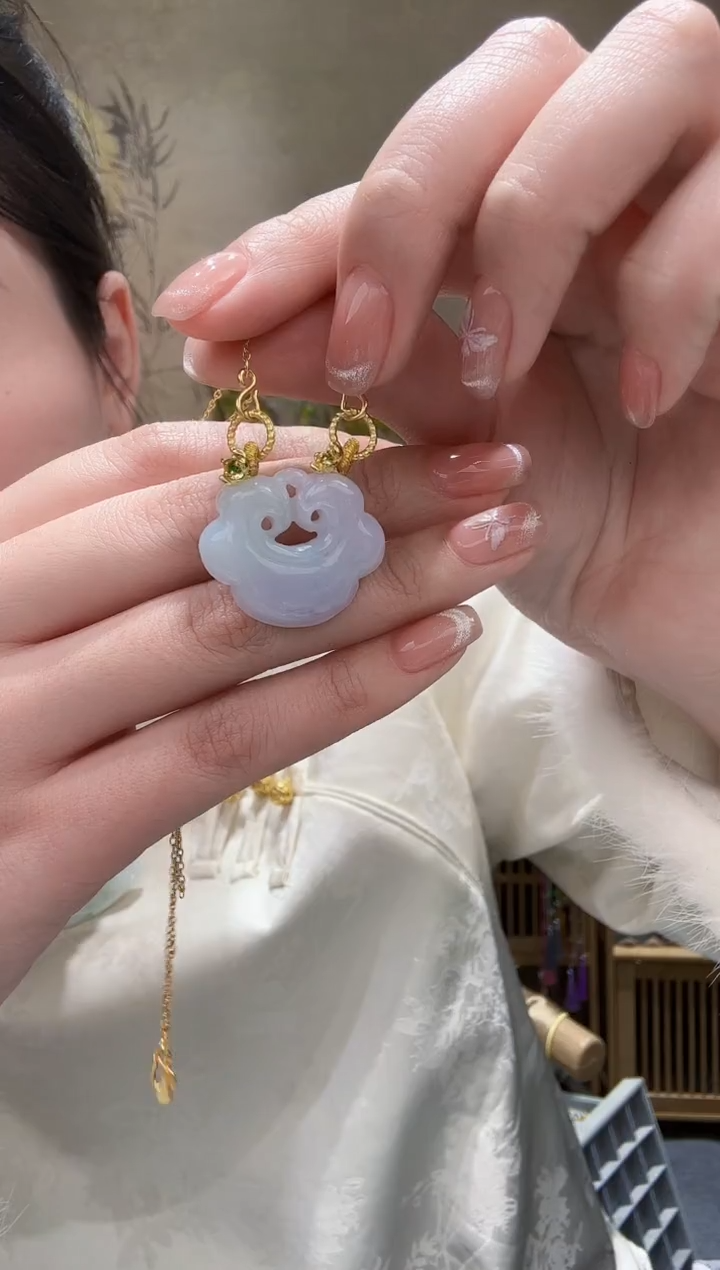 【闪购商品】翡翠颈饰未镶嵌吊坠