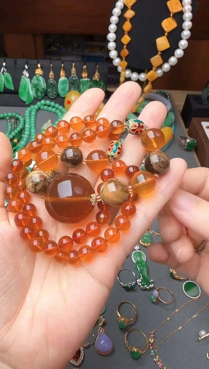 蜜蜡项链未镶嵌闪购商品799