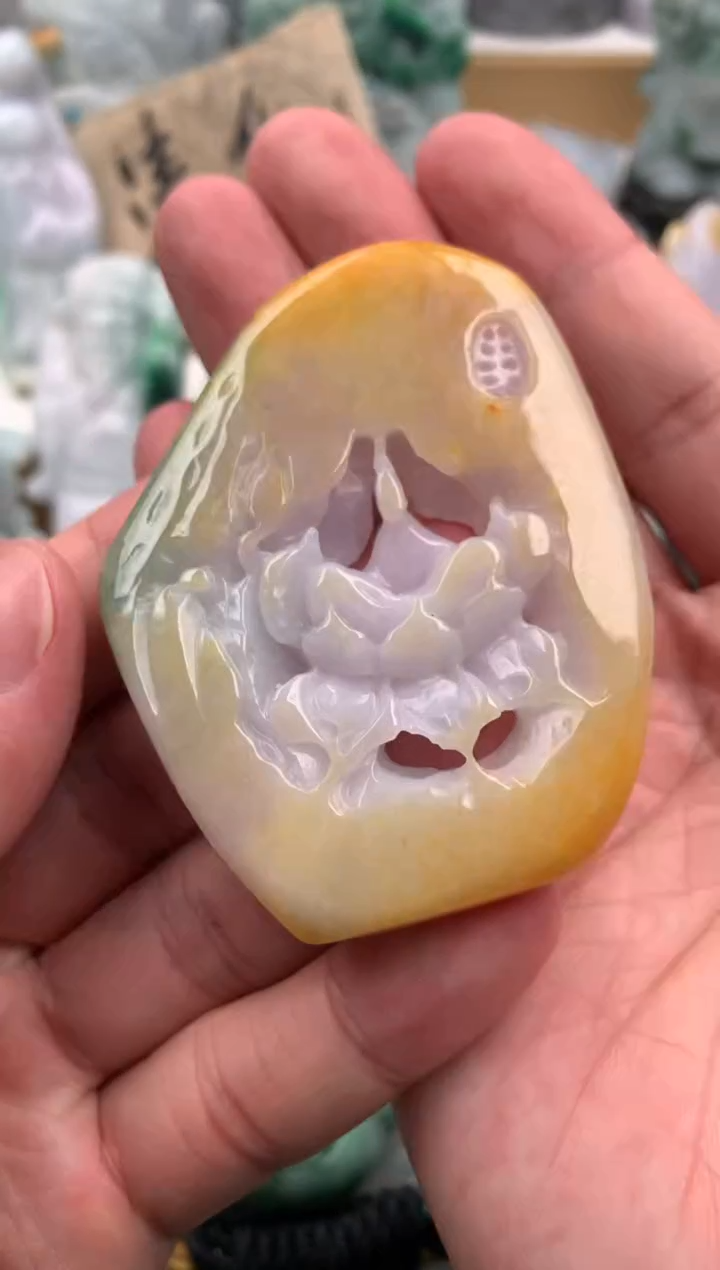 吊坠(不含链)未镶嵌翡翠1