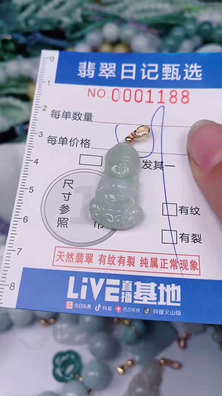 【闪购商品】翡翠颈饰未镶嵌00001188