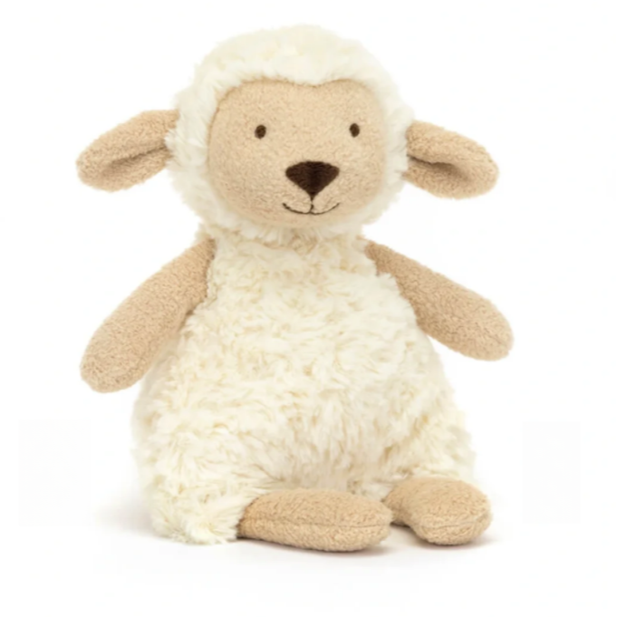 英国萝莉小羊小羔羊可爱小绵羊毛绒玩偶礼物六一新品送女生七夕
