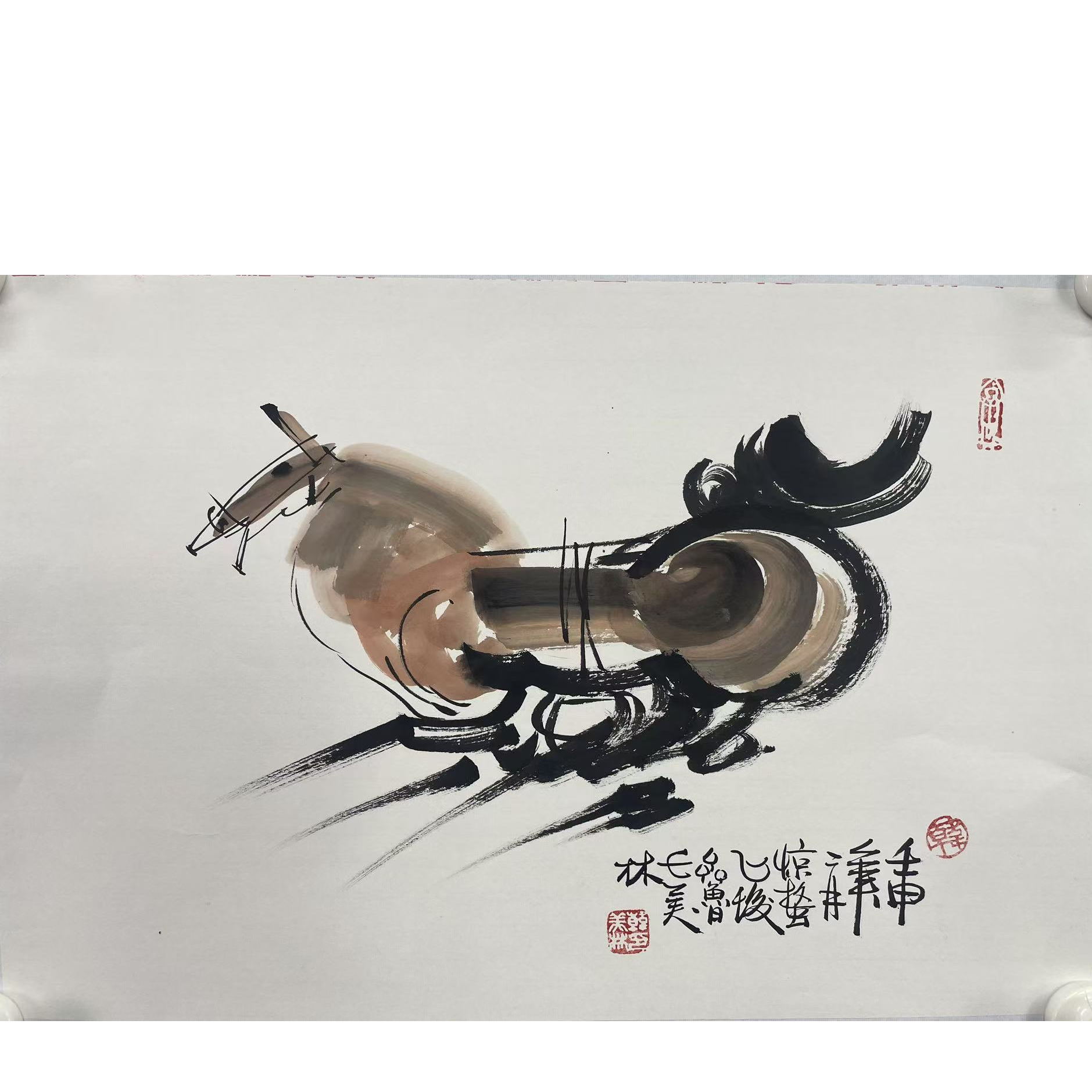 韩美林 马托片50*34cm 约1.5平尺