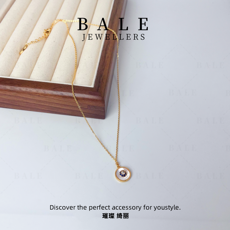 铜合金项链 L2243 <·波塞冬·> 高级感轻奢 法式