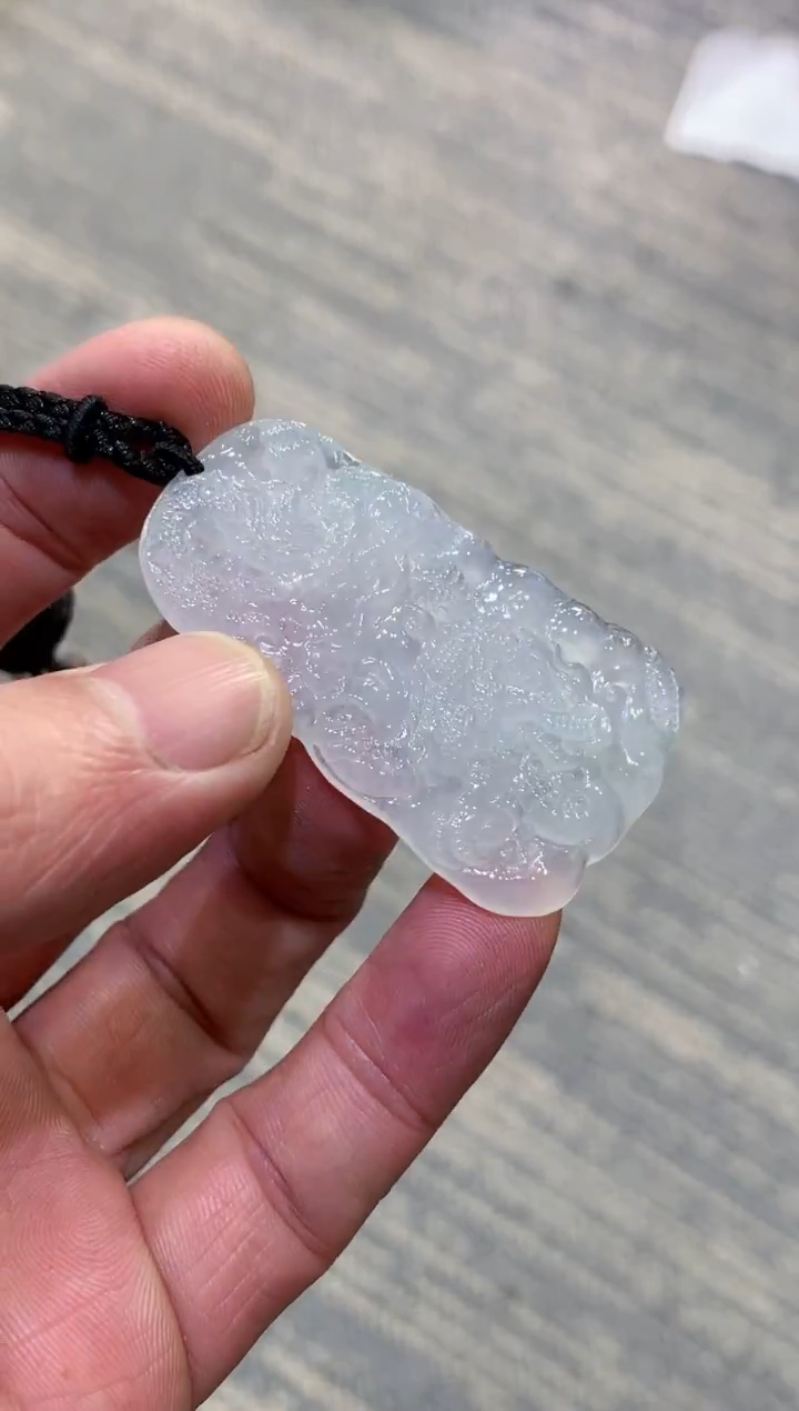 颈饰未镶嵌翡翠天然A货翡翠