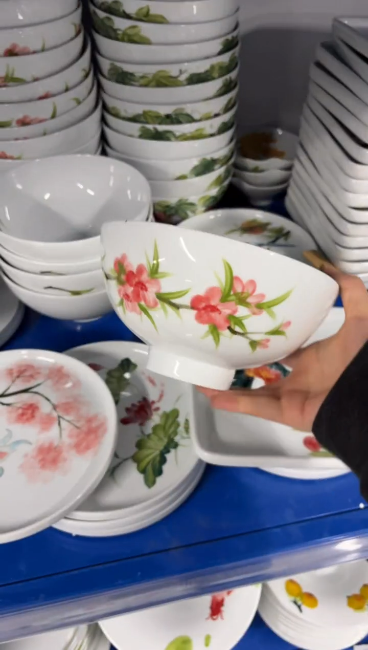 景德镇手绘釉中彩（食品级）大罗汉汤碗