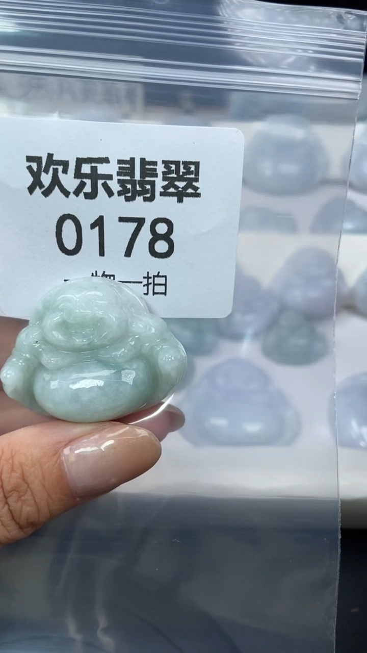 颈饰未镶嵌翡翠缅甸天然翡翠0178