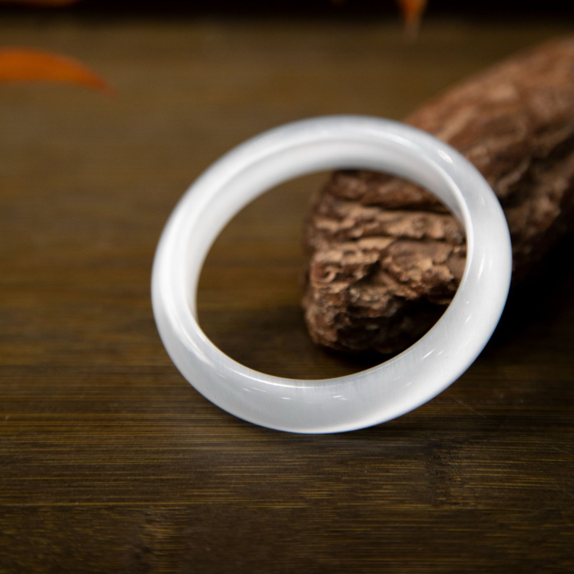 非金属玻璃手镯 猫眼冰冰蓝手镯