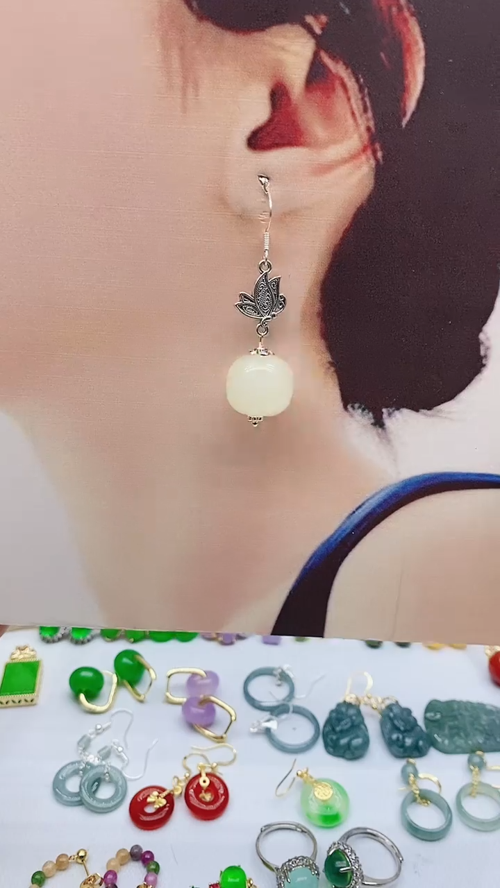 未镶嵌和田玉耳饰203